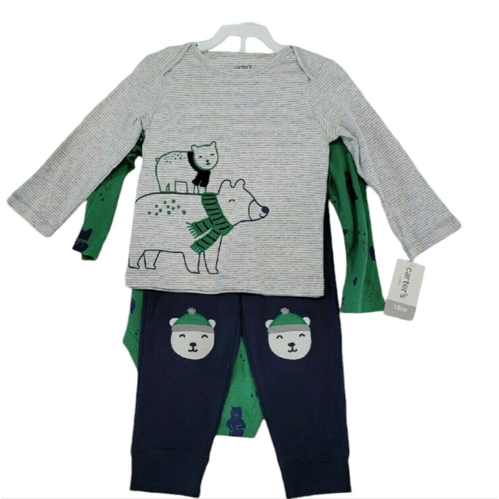 New Carters 3 pc bear set